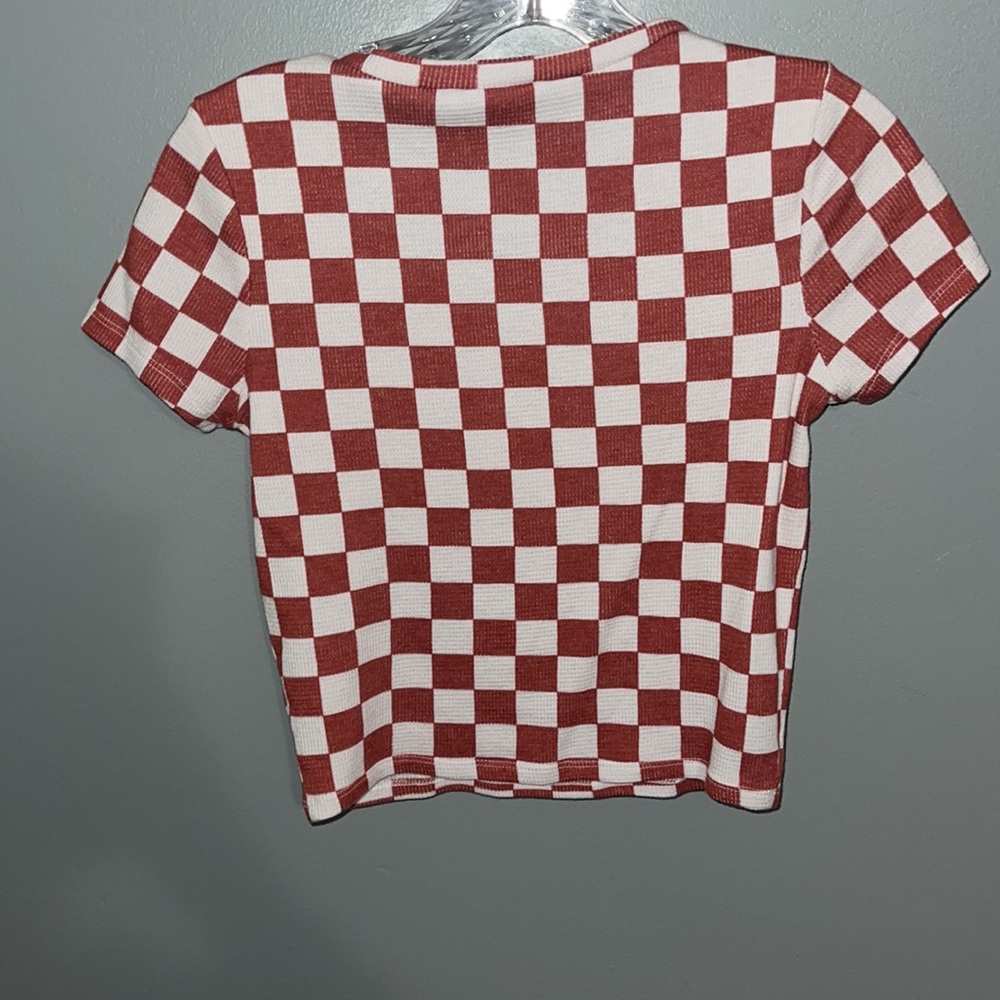 Checkered Smiley Tee - Picture 5 of 5